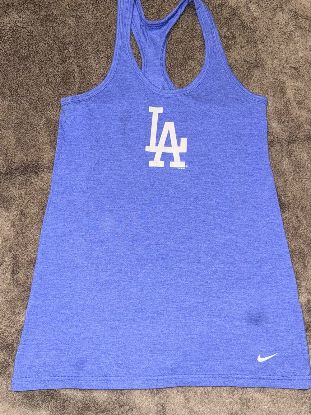 Nike Royal Blue LA Racerback Tank Top